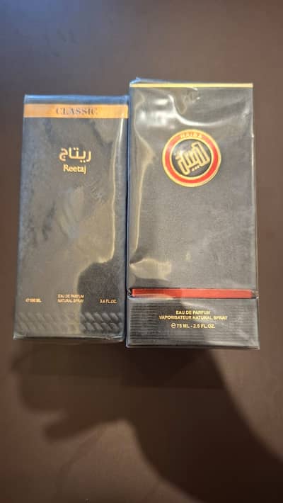 Haiba Red (Eau De Parfum - 75ml) and Reetaj Classic (Eau De Parfum - 1