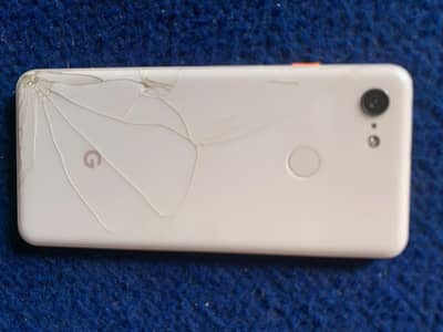 Google Pixel 3.4/64 . non pta back crack no open no repair