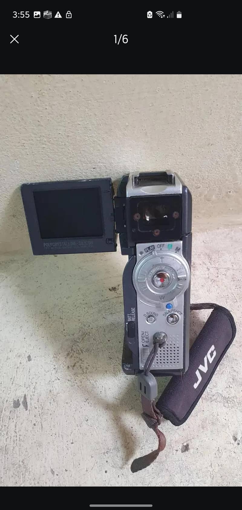 Jvc vadio camera 3