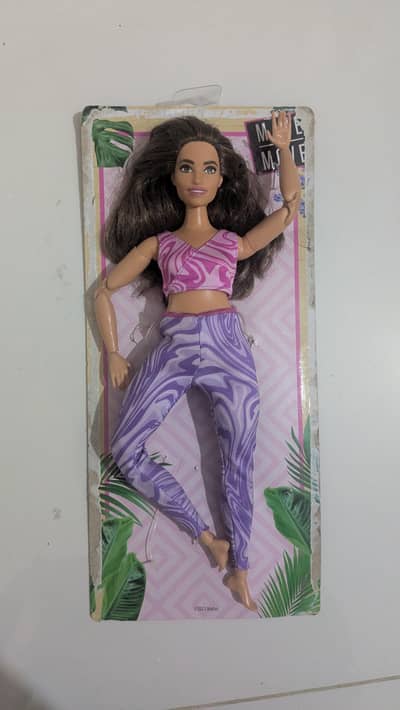 Barbie made to move curvy doll