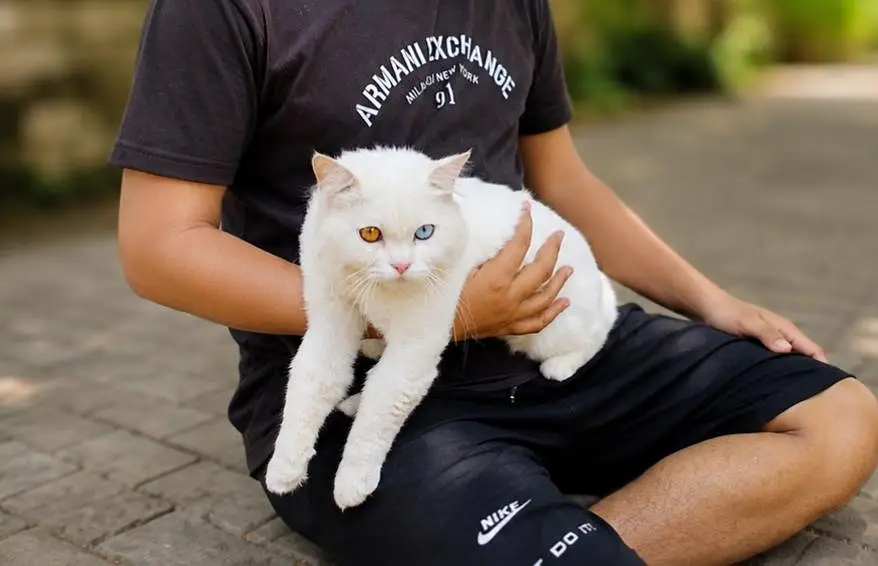 Pertain double coated cat — photo 2