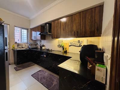 Premium Fully Furnished 152 sqyds Iqbal villa 8kw solar 15kw backup