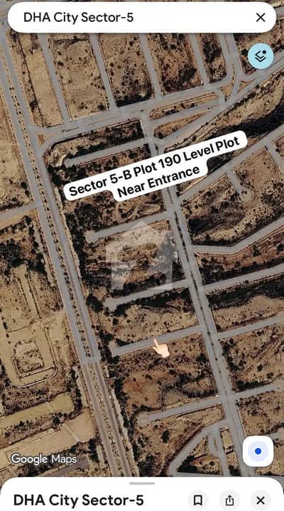 500sqyd Sector 5B Level plot video available