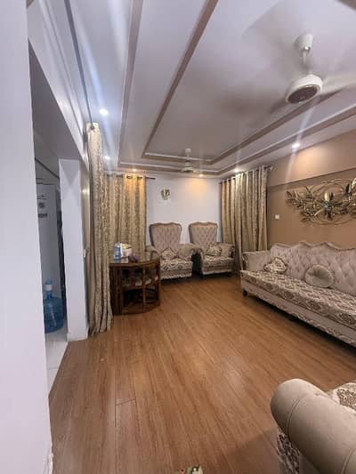 FULLY FURNISHED FLAT FOR RENT LIFT PARKING WITH MAIN ROAD JOHAR CHOWRANGI GULISTAN JOHAR