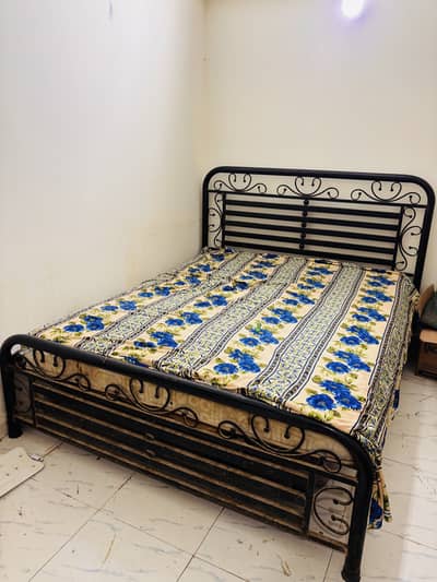 Doubles Bed With Molty Foam Mattress
