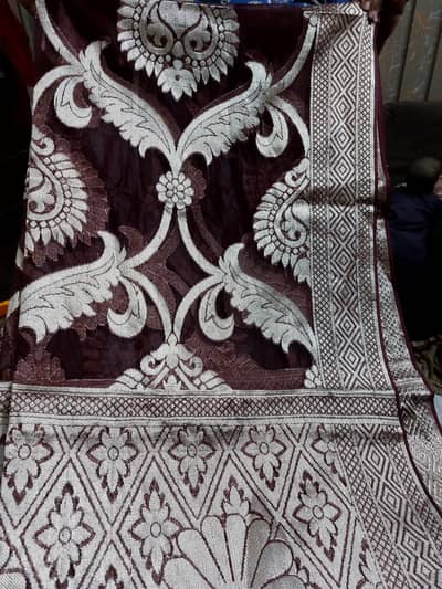 3 PIECE | Net with Silk DRESS| WEDDING WEAR | UNIQUE COLOR & DESIGN