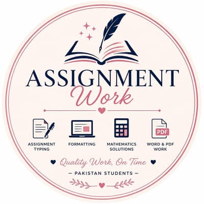 Assignment Work Pakistan