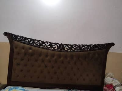 bed set king size with mattress side table and dressing table