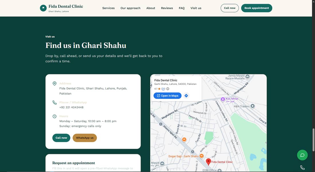 services websites 7