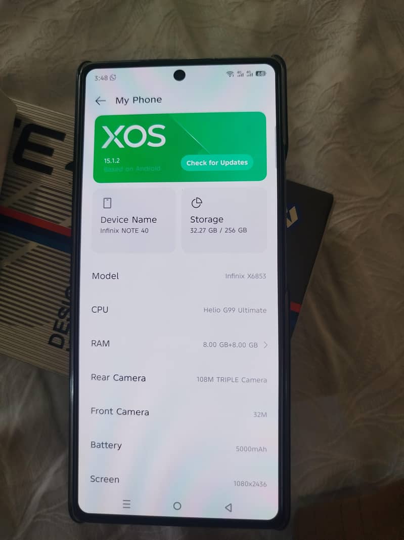 Infinix Note 40 7