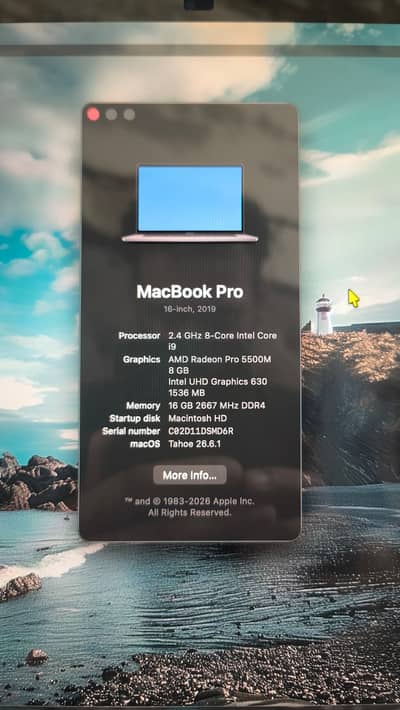 For Sale: MacBook Pro 16-inch (2019) Model A2141 High Specs Dual Boot