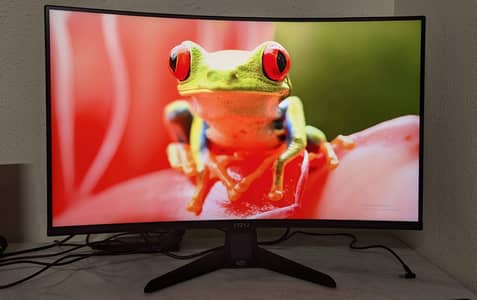 MSI MAG 32CQ6F 32” 2K 180Hz Curved Gaming Monitor | Like New