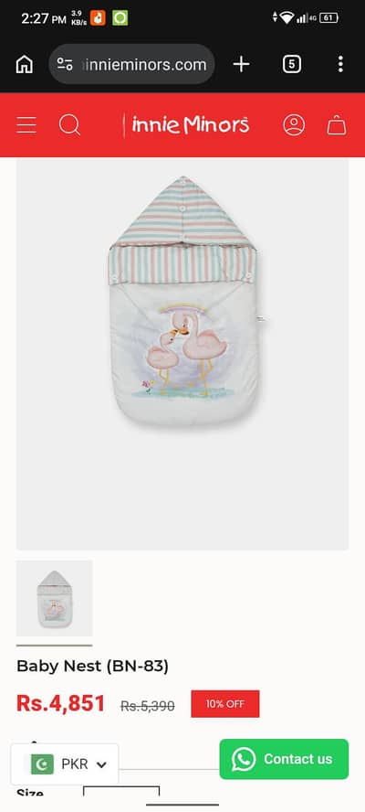 baby nest new mini minors