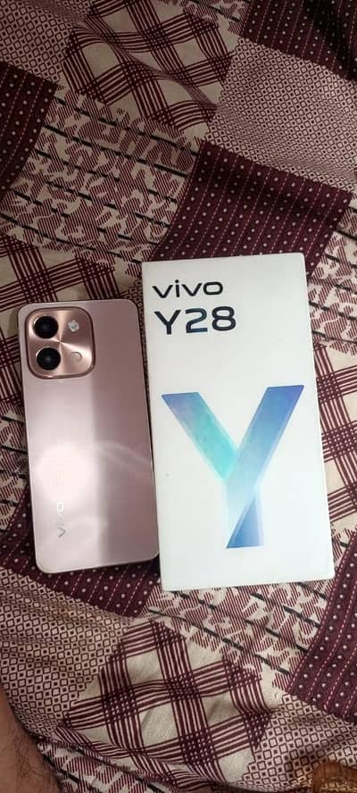 Vivo Y28 brand new condition 8+8 128 Gb  android 16