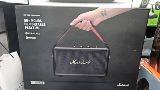 Marshall Kilburn lll Wireless Bluetooth Speaker Black