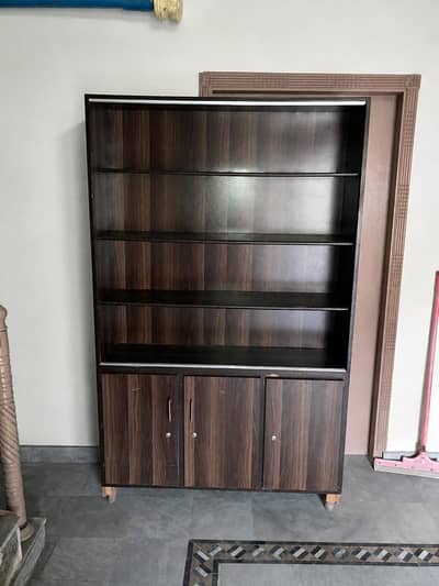 wooden wardrobe