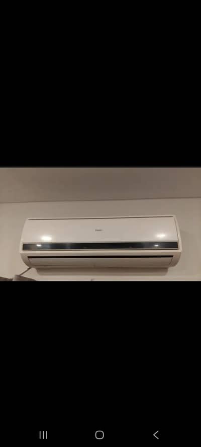 HAIER 1 TON SPLIT AC IN GOOD CONDITION