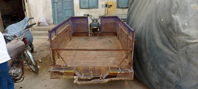 Urgent Sale Bike Loader Rickshaw