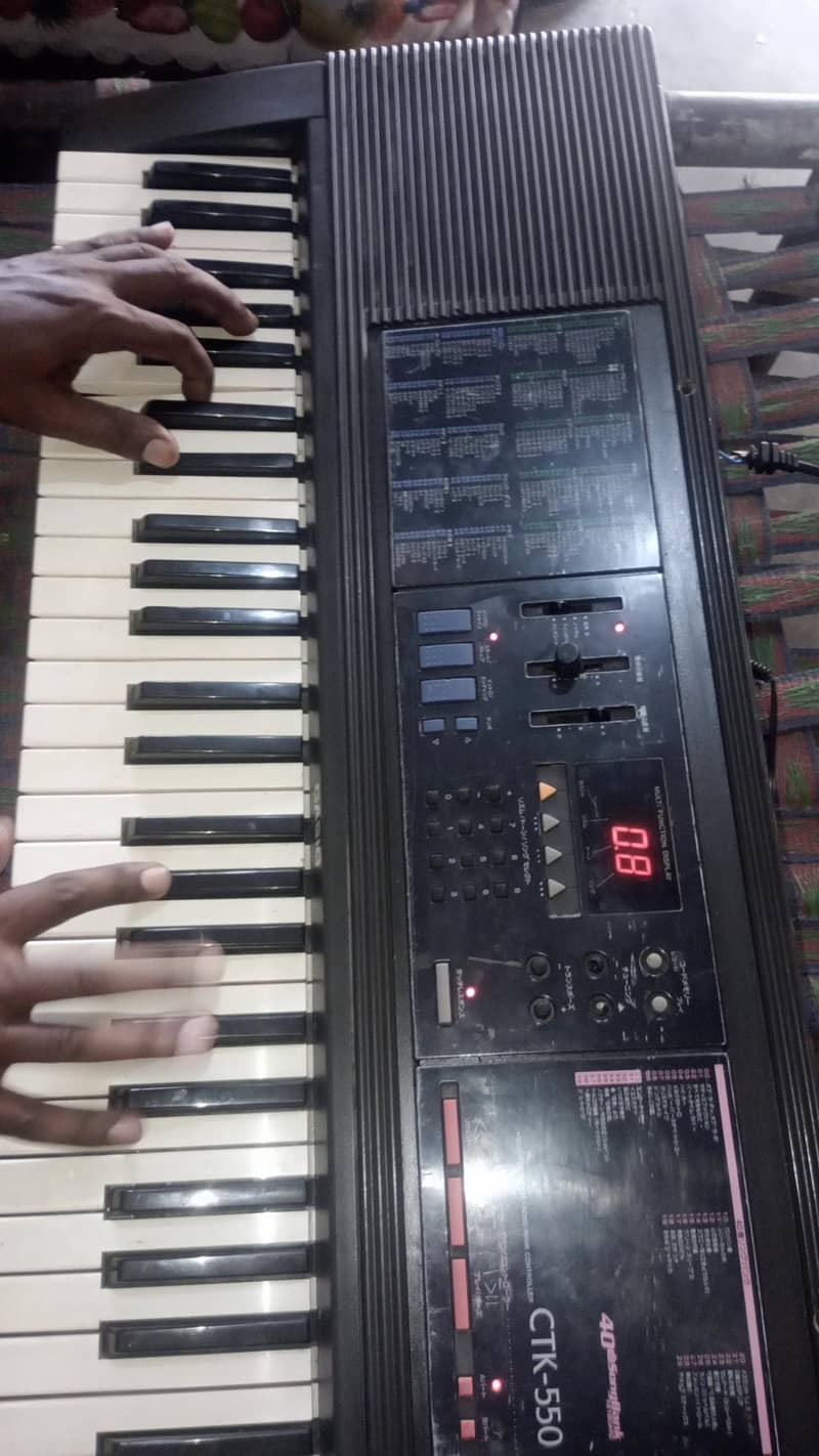 Casio paino two different models 3