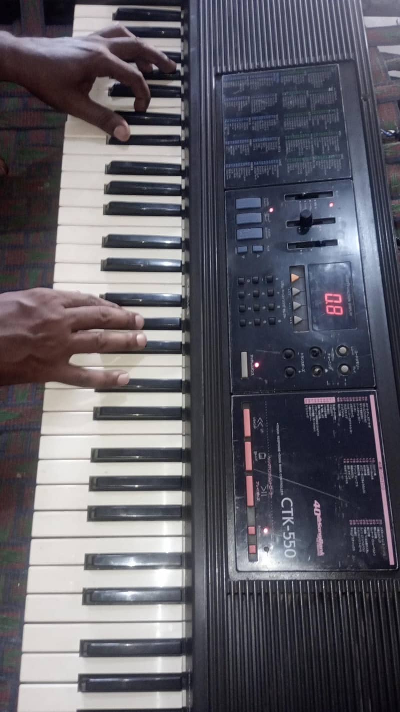 Casio paino two different models 5