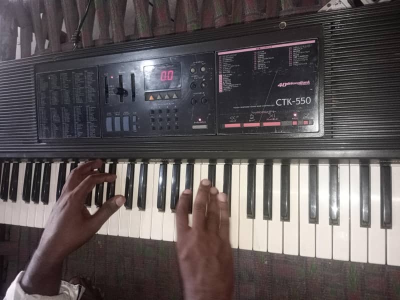 Casio paino two different models 6