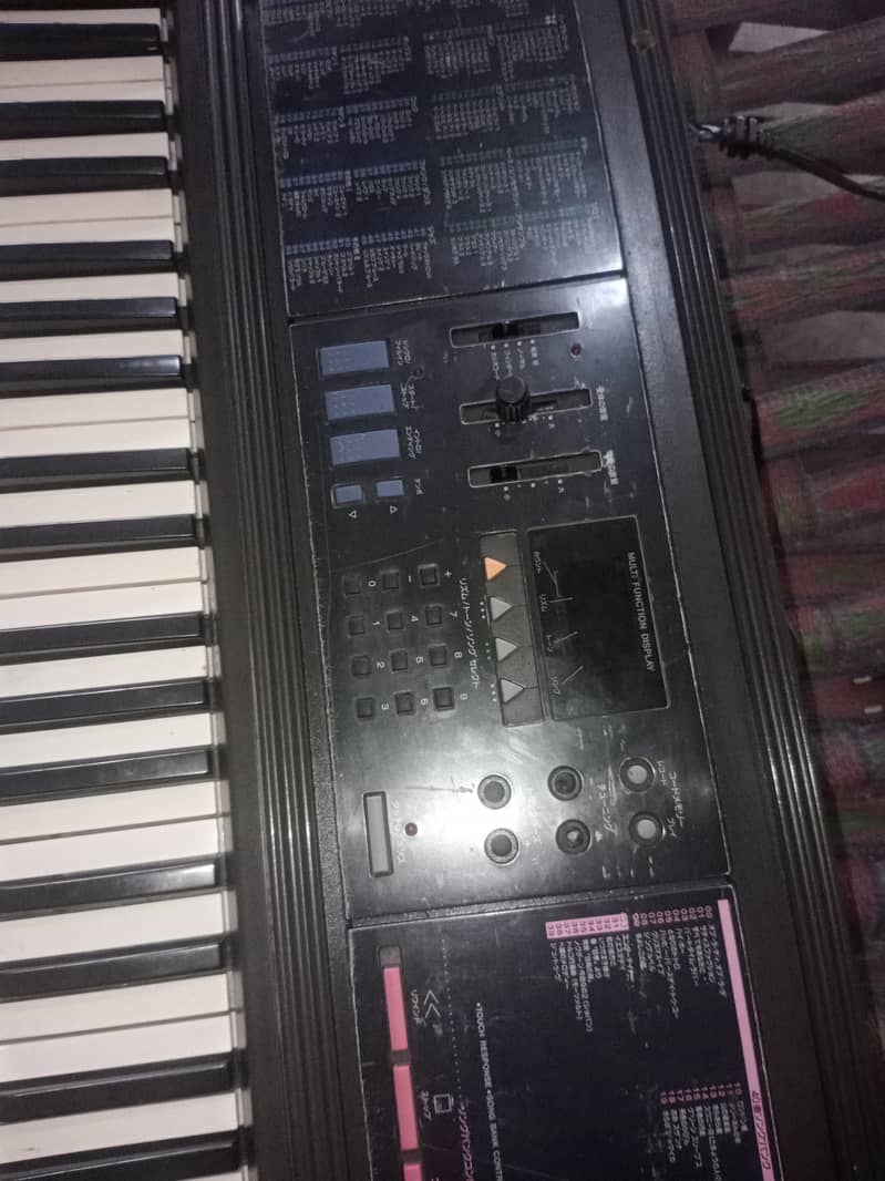 Casio paino two different models 9