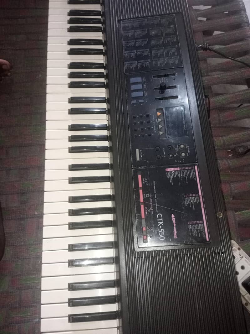 Casio paino two different models 10