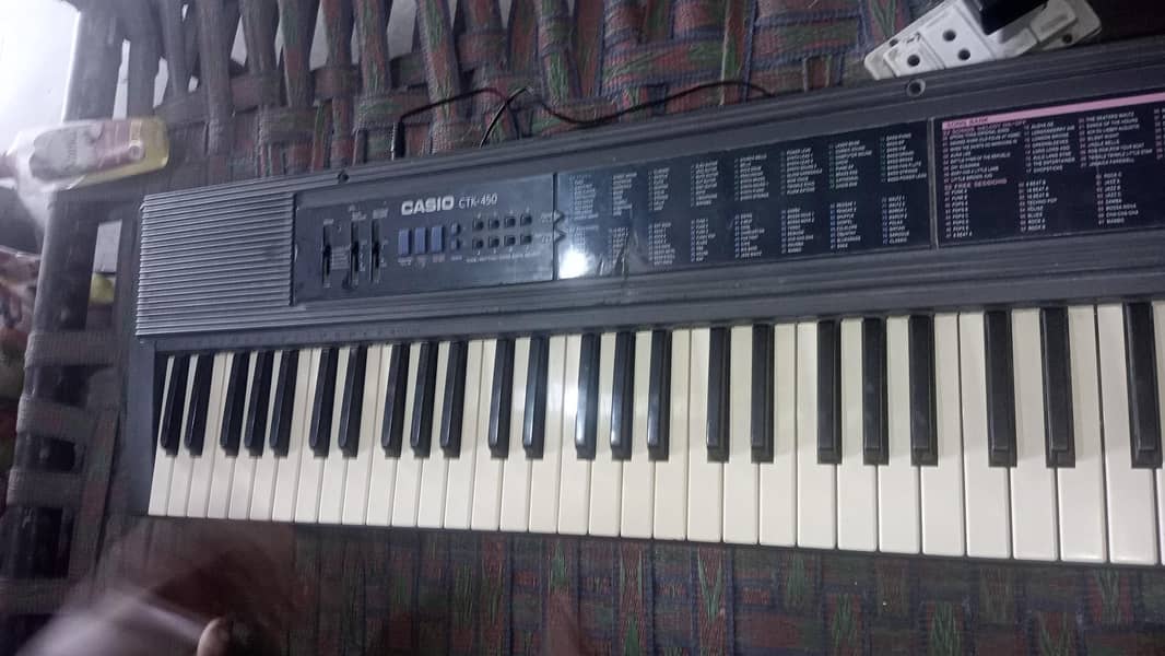 Casio paino two different models 12