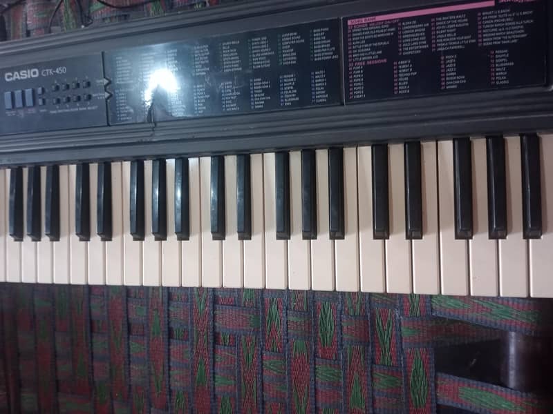 Casio paino two different models 16