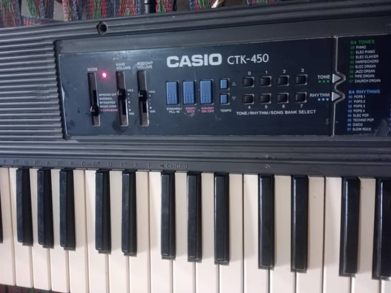 Casio paino two different models 19