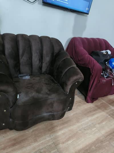 2 Single Sofas