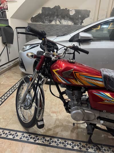 Honda 125 2026 model 400 km driven unregistered