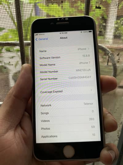 Apple iPhone 7, 32Gb, Pta approved, finger ok. 03117738176