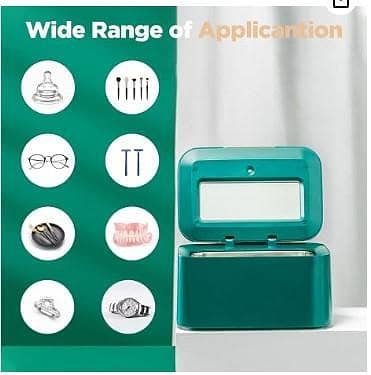 750 ml Ultrasonic Cleaning Device for Glasses, Dentures, Watch Straps, and Jewelry CA656