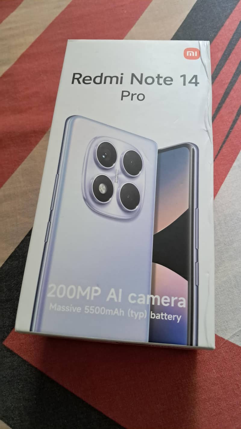Redmi note 14 pro 0