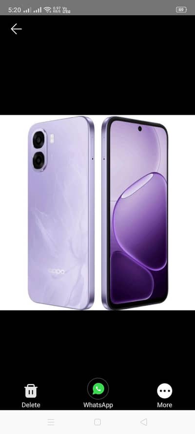 OPPO A6k box open non active