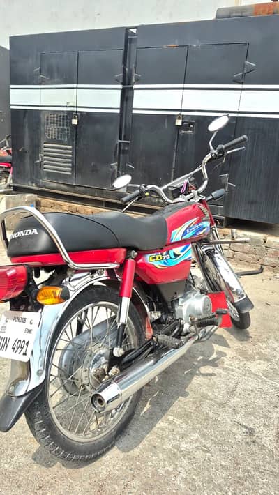 Honda CD 70 2024 – Original Condition urgent sale