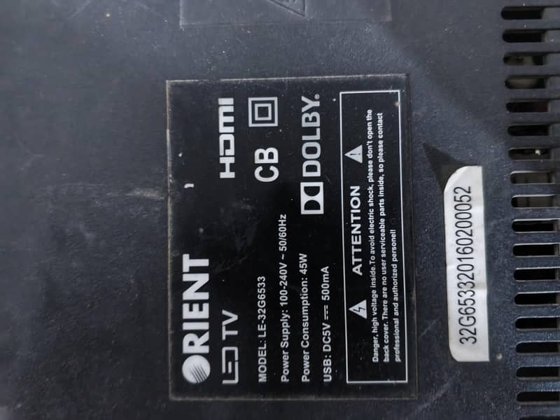 Orient LED TV 1