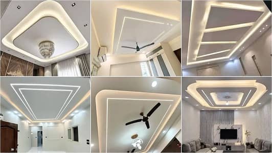 False Ceiling Specialists | POP | Gypsum | PVC | Best Rates