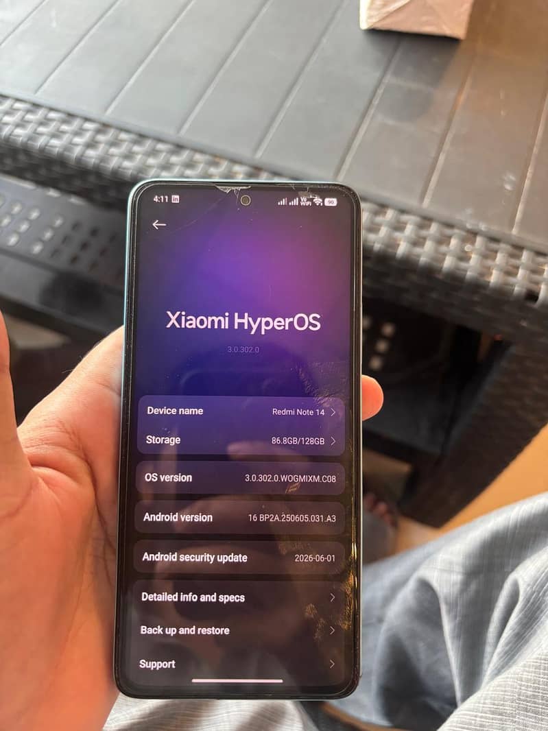 Xiaomi Redmi Note 14 6