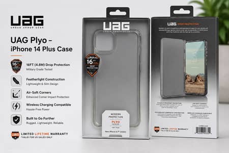 UAG Plyo iPhone 14 Plus Case – Original | 16FT Drop Protection