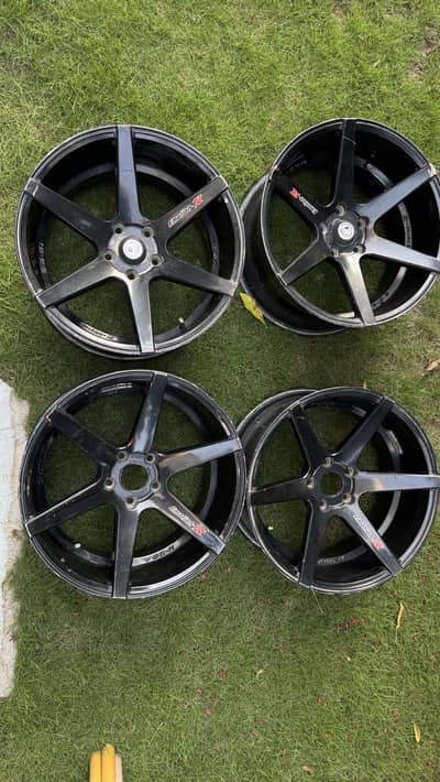 Emotion R rims 18x9.5 114PCD
