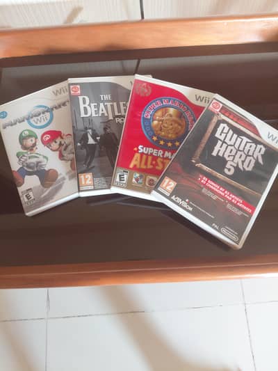 4 Wii games bundle