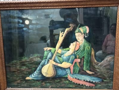 Beautiful Traditional Painting – Framed Artwork
