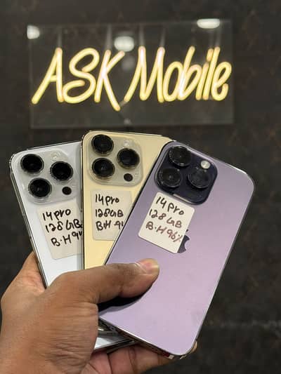 iPhone 14 Pro 128/256 PTA Approved