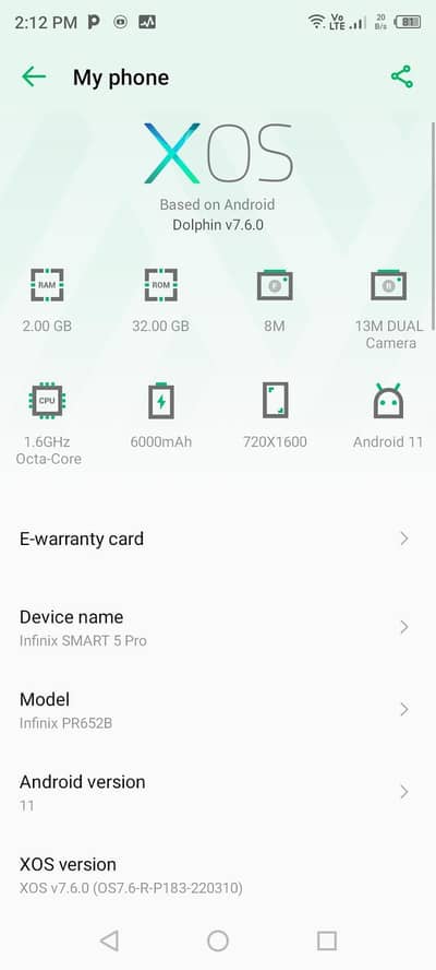 Infinix Smart 5 Pro