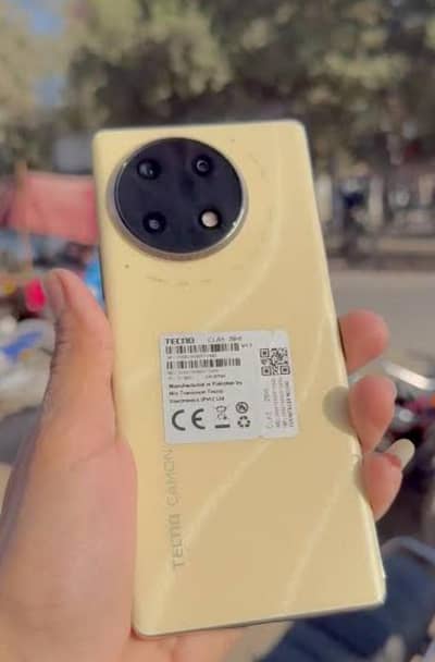 Tecno camon 30s edge screen 8+8gb 256gb with complete box