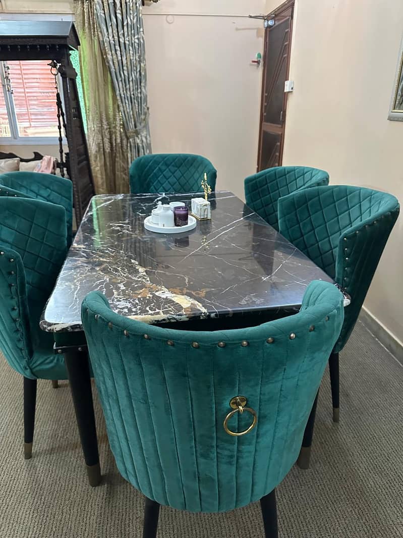 dining table and swing 0