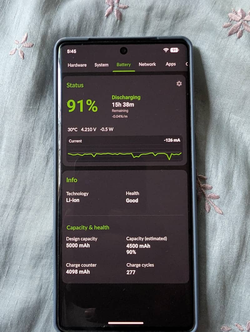 Google Pixel 7 Pro 6