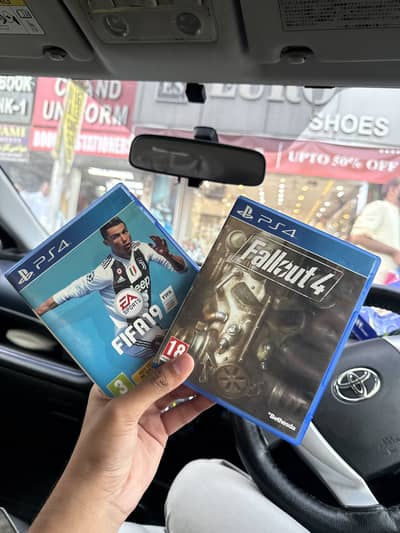Ps4 Games for sale | FIFA 19 , Fallout 4 |